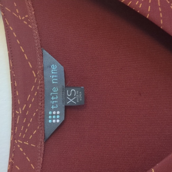 Title Nine Deep Pockets Dress - Sashiko - Picture 5 of 7